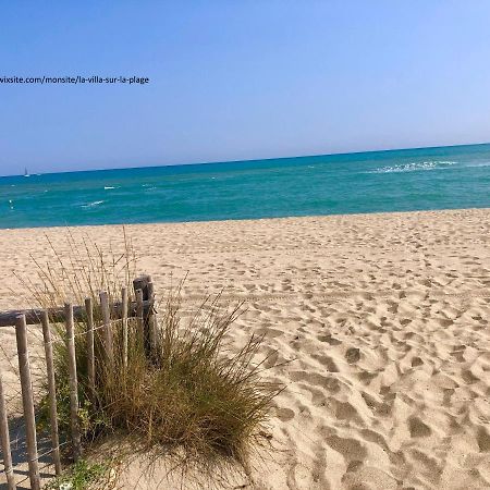 Barcaresa-Villa Sur Le Sable Vue Mer Panoramique Piscine Clim Wifi Ле Баркарес Экстерьер фото